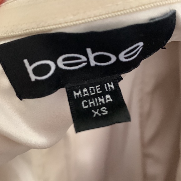 BEBE strapless lace detail dress size XS - Picture 3 of 3